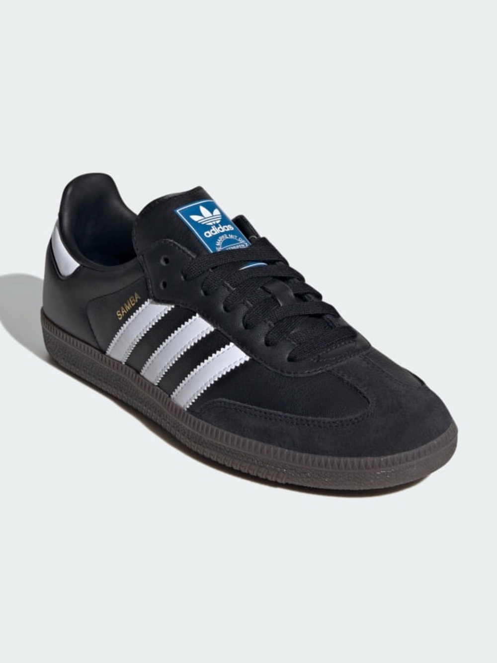 adidas Samba OG Shoes in Core Black & Cloud White